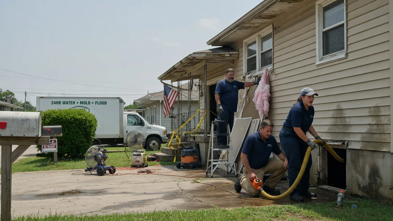 Water Damage Repair in Fredericktown, PA near me